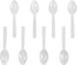 3" Mini Taster Spoons, White, 500 Count