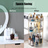 Rotating Makeup Organizer - 3 Tier Lazy Susan Trays for Skincare and Perfume, Transparent Bathroom Counter Organizer