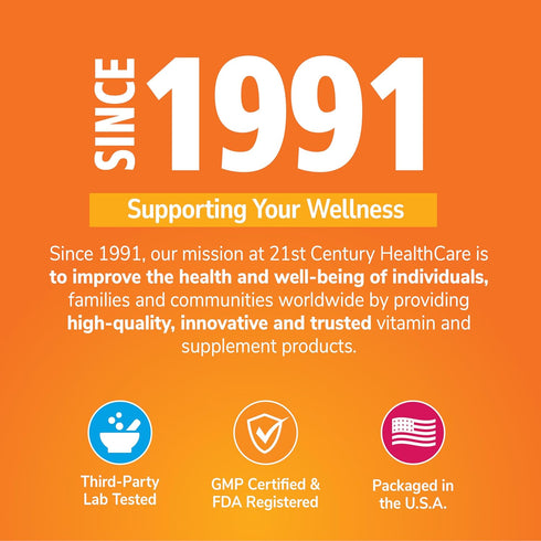 21st Century C 1000 mg Prolonged Release Tablets, 110 Count