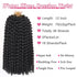 Leeven 12 Inch Water Wave Crochet Hair - 2 Packs Short Bob Passion Twist Hair for Butterfly Locs, Natural Black