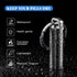 TISUR Portable Pill Cases, Metal Titanium Pill Holder Keychain Waterproof Medicine Organizer Case for Travel