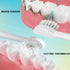 Replacement Brush Heads for Waterpik Sonic Fusion 2.0, 3 Count, Compact, White, Soft Bristles