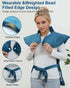 Shoulders,24"x35" 2 Massagers,Auto-shutoff,2 Settings,4 Vibrating Heating Pad for Neck and Large Heating Pads for Back