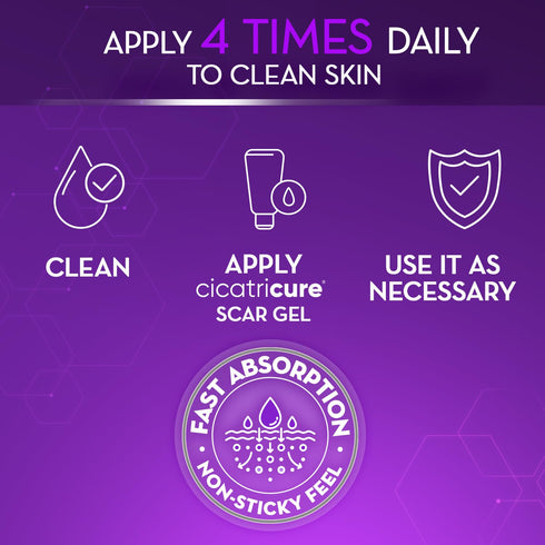 Cicatricure Advanced Scar Gel for Face & Body, Proven Results in 2 Weeks, 1 oz, Scar Treatment for Various Scars