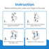 OrthoKey Clear Aligner Removal Tool - Invisible Braces & Retainer Remover Key | Dental-Grade Supplies (2-Pack) Blue