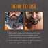 Woody's Beard Wash for Men - Cleanses Facial Hair & Skin, Aloe Vera & Chamomile Scent, 6.3 fl oz