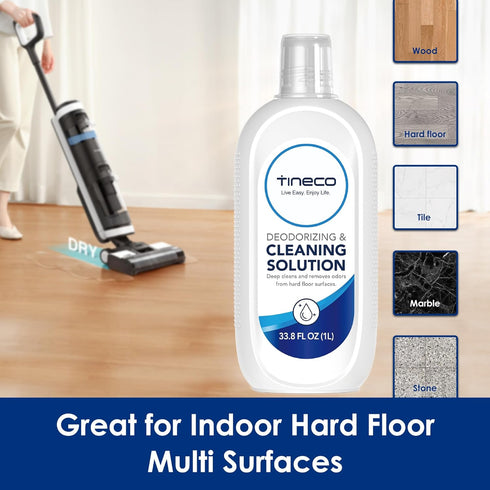 Tineco Floor Cleaning Solution 2L for iFLOOR Series, FLOOR ONE S3, S5, S6, S7 Series Wet Dry Vacuum