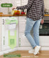 AYOTEE 125 Count 2.6 Gallon Compostable Small Trash Bags with Handles, Ideal for Kitchen, Office, Bathroom