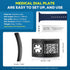 Upgraded Medical Bracelets for Men Women, QR Code Medical Alert ID Wristband, Titanium Steel Fits Wrists 8''-10''