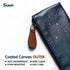 Sunlit 100% Waterproof Wipe Clean Hygienic Carrying Case/Pouch for Reusable Straws - 2 Set for 10.5 Inches Straws,
