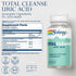 Solaray Total Cleanse Uric Acid Supplement - Joint Health with Tart Cherry Extract, 30 Serv, 60 VegCaps