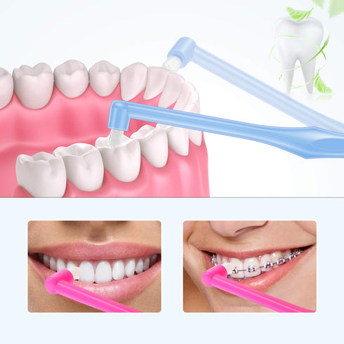 Boao Single Tuft Toothbrush, 6 Pieces, Battery Powered, Soft