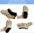 Ronsan 15 13, Shoe Insoles of Clog Garden Shoes, Extra Wide Barefoot Shoe Inserts Pads for Nurse Shoes, Garden Work