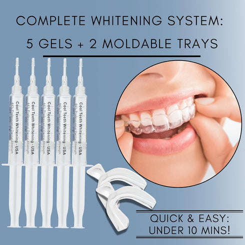 Teeth Whitening Gel Refill for Trays - Professional Strength 44% Carbamide Peroxide Formula for a Brighter Smile