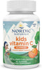 Nordic Naturals Kids Vitamin C Gummies, Tangy Tangerine, 60 Gummies | Vegan Supplement for Children’s Immunity &