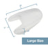 ZenToes Toe Separators for Bunion Pain Relief, Set of 6 Flared Gel Straighteners to Align Toes and Prevent Corns and