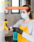 PACIFIC PPE Black Nitrile Disposable Gloves, 6 Mil, Food-Safe, Heavy-Duty, 100 Count, Large, Powder-Free