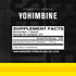Jacked Factory Yohimbine Extra Strength Supplement - 270 Capsules, Premium Yohimbe Bark Extract for Energy & Body