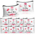 Hillban 10 Pcs Inspirational Gifts Bulk Cosmetic Bag, Employee Appreciation Gifts, You Are Amazing Loved Makeup Bags