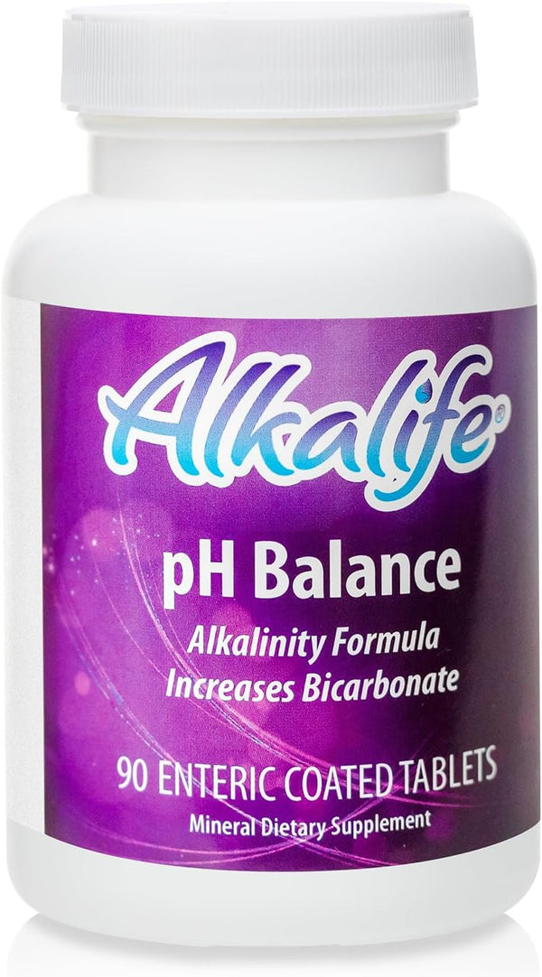 Alkalife pH Balance Pills, Patented Alkaline Sodium & Potassium Supplement, 90 Tablets