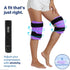 REVIX Knee Ice Pack for Injuries - Reusable Gel Knee Ice Wrap for Arthritis, Meniscus Pain Relief, Set of Two