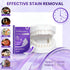 YLbufllay 2PC 14 28 30 Purple Whitening Strips, Teeth Whitening Strips Strips Treatments, for Sensitive Teeth, Enamel