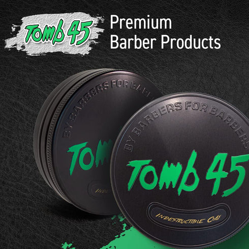 Tomb 45 Indestructible Hair Clay, High Strong Hold with Matte Finish Hair Styling Product
