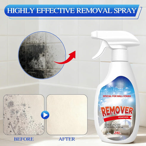 KOSIMI (8.46 fl.oz) Highly Effective Removal Spray, Wall Cleaner Spray, Multi-Surface Cleaning Solution,for Wood, Tile