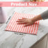 QFGasre 100 Pack 10" 10" Microfiber Cleaning Cloth, Soft Absorbent Rags x Kitchen Towels Double-Sided Wash Cloths