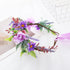 Vivivalue Fairy Floral Crown Woodland Headband, Flower Headpiece Hair Wreath for Women Girls