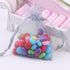 Wudygirl 100pcs Sheer Grey Organza Bags 5 x 7 Inch - Drawstring Transparent Jewelry Pouches for Party Favors