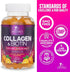 Collagen Peptides - Hair Supplements for Growth Support with Biotin and Vitamin C, 120 Count Gummies