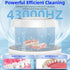 Ultrasonic UV Cleaner Retainer Cleaning Machine, 200ML for Brite Retainer, Shaver Head, Night Mouth Guard, Aligner