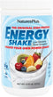 Natures Plus Energy Shake - 0.95 lb - 16 Grams Plant-Based Protein Per Serving, No Added Sugar, Non-GMO, Gluten Free