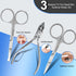 Manicure Set 30 in 1 | RedFlow Nail Clippers & Toenail Clippers, Travel Manicure Tools, Pedicure Kit