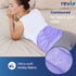 REVIX Extra Large Microwave Heating Pad - Moist Heat Wrap for Back, Waist, Stomach, Shoulder, Neck, Hot or Cold Pack