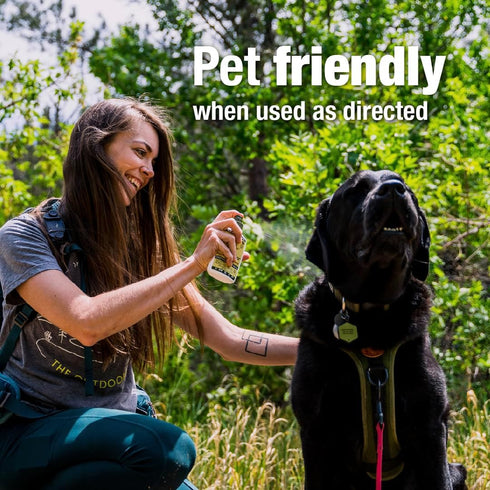 Herbal Armor DEET-Free Insect Repellent Spray, 3 oz. Travel Size, Plant-Based, Safe for Family and Pets