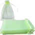 YIJUE 100pcs 4x6 Inches Drawstrings Organza Gift Candy Bags - Green Wedding Favors