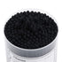 tifanso 200 Count Black Cotton Swabs, Natural Double Tipped Cotton Buds, Cruelty-Free Hypoallergenic