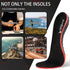 Plantar Fasciitis Insoles, RooRuns 280+ lbs High Arch Support Orthotics for Flat Feet, Pain Relief for Heavy Duty Use