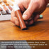 uxcell Wood Wax Filler Stick - Deep Chocolate Furniture Crayons for Touch Up on Scratches & Holes