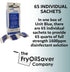Unit Blue Barber Disinfectant Concentrate, Virucide, Fungicide and Disinfectant, Anti-Rust Formula, Perfect for Professional Barber Brush, Combs, Scissors, Razors - Barber Shop Supplies & Essentials