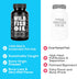 Wild Foods Omega 3 Fish Oil Supplement, 120 Capsules (1 pk), Wild Caught, Burpless, Odorless, Non-GMO, Triple Strength