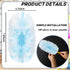 Duster Refills Compatible with Swiffer Dusters, Bulk Disposable Replacement Thickened Duster Refills with 1 Handle, 100