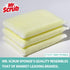 24 Pads All-Purpose Sponges Kitchen, Non Scratch Dish Sponge for Washing Dishes Cleaning Kitchen, Premium Kitchen Scrub Sponge and Scrubbers Cleaning Pads, Ideal for Kitchen, Bathroom, Mr. Scrub by MR. SCRUB