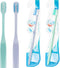 Y-Kelin 4 Pcs U-Shaped Orthodontic Toothbrush, Soft Bristle with 4 Toothbrush Head Covers for Effective Cleaning Teeth