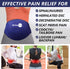 Ice Pack for Back Pain Relief, 2 Pack Reusable Gel Lower Back Wrap, Cold Compress Therapy for Lumbar Injuries