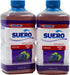 SUERO Electrolyte Solution with Zinc, Grape Flavor, 2-Pack of 33.8 Fl Oz Bottles for Rehydration
