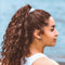 Large Hair Ties for Thick, Heavy or Curly Hair - Non-Slip, Non-Damage Seamless Women's Ponytail Scrunchies - Lt Gray, 3