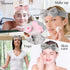 12 PCS Face Wash Headband Wristband Set for Women Girls, Soft Microfiber Facial Spa Hair Wraps for Washing Face